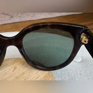 Prada | Accessories | Prada Cat Eye Sunglasses Tortoise Gold  display picture 2